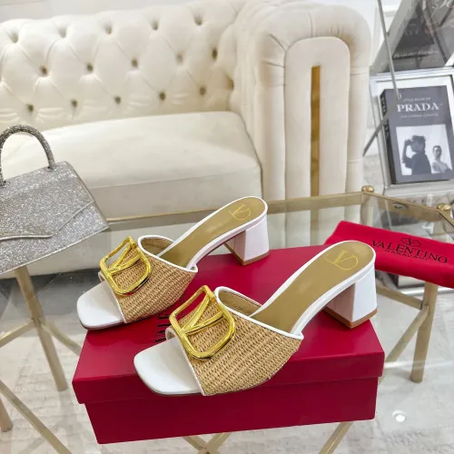 Valentino Slippers For Women #1409015 $85.00 USD, Wholesale Replica Valentino Slippers