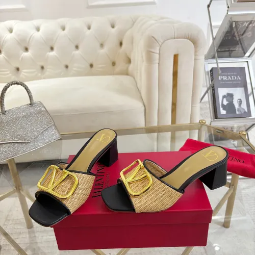 Replica Valentino Slippers For Women #1409018 $85.00 USD for Wholesale