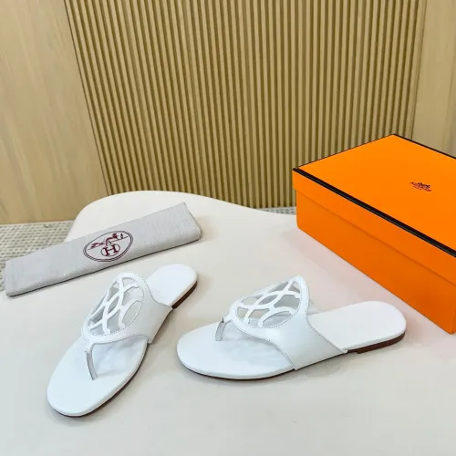 Replica Hermes Slippers For Women #1409025 $82.00 USD for Wholesale