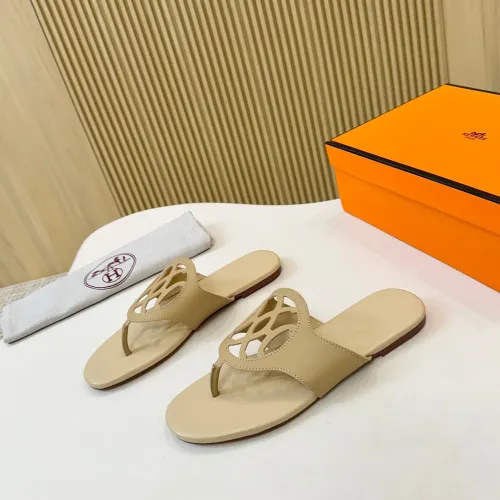 Replica Hermes Slippers For Women #1409026 $82.00 USD for Wholesale
