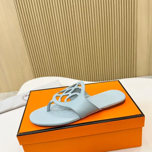 Replica Hermes Slippers For Women #1409031 $82.00 USD for Wholesale