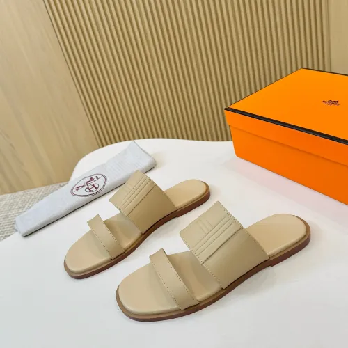 Replica Hermes Slippers For Women #1409038 $82.00 USD for Wholesale