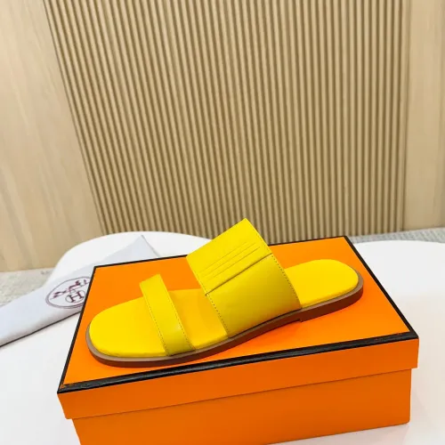 Replica Hermes Slippers For Women #1409041 $82.00 USD for Wholesale