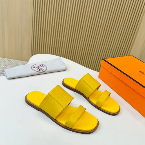 Replica Hermes Slippers For Women #1409041 $82.00 USD for Wholesale