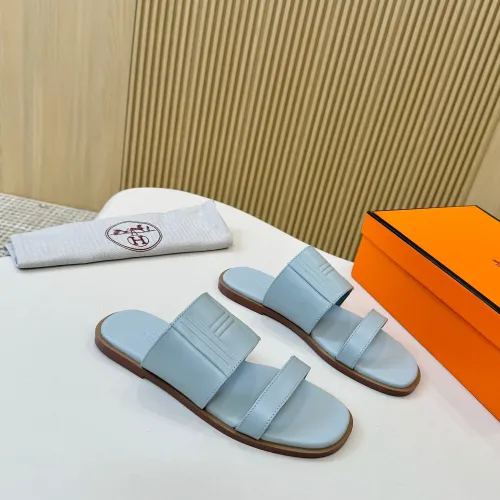 Replica Hermes Slippers For Women #1409044 $82.00 USD for Wholesale