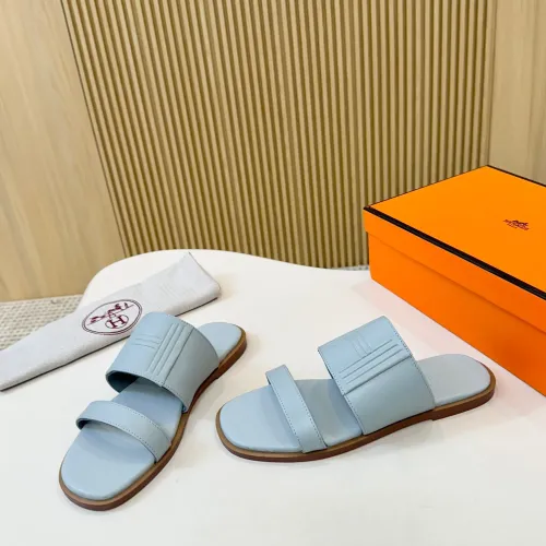 Replica Hermes Slippers For Women #1409044 $82.00 USD for Wholesale