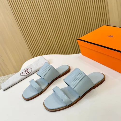 Replica Hermes Slippers For Women #1409044 $82.00 USD for Wholesale