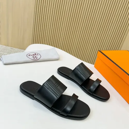 Replica Hermes Slippers For Women #1409045 $82.00 USD for Wholesale