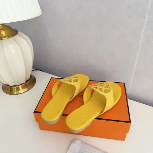 Replica Hermes Slippers For Women #1409051 $82.00 USD for Wholesale