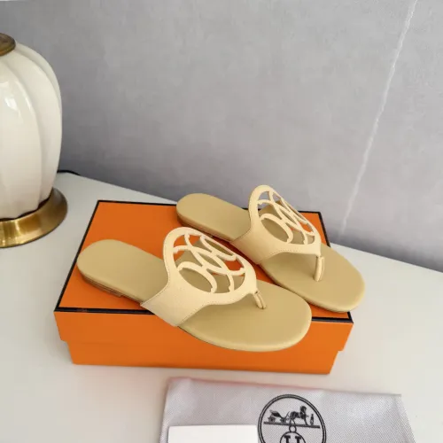 Replica Hermes Slippers For Women #1409052 $82.00 USD for Wholesale