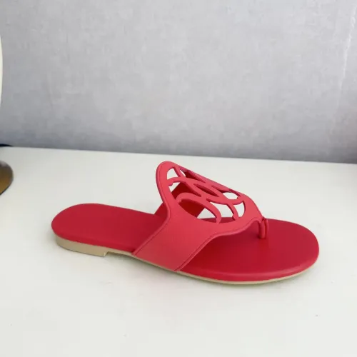 Replica Hermes Slippers For Women #1409057 $82.00 USD for Wholesale