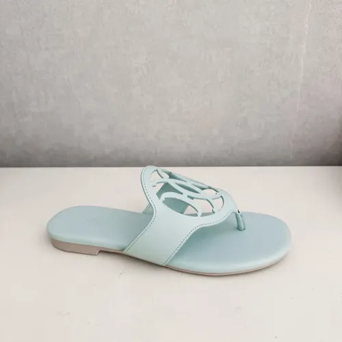 Replica Hermes Slippers For Women #1409060 $82.00 USD for Wholesale