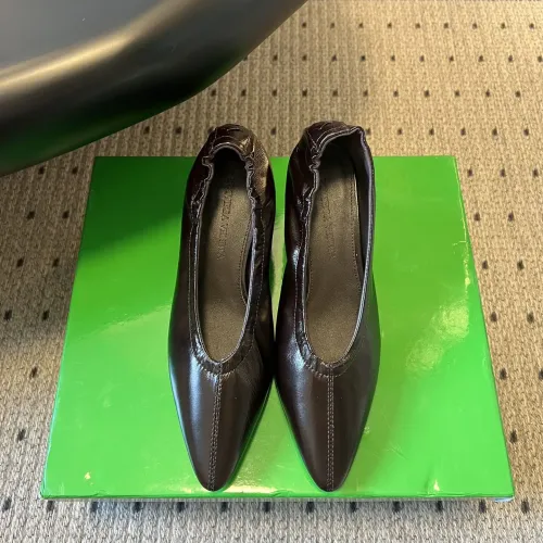 Replica Bottega Veneta BV High-heeled Shoes For Women #1409090 $122.00 USD for Wholesale
