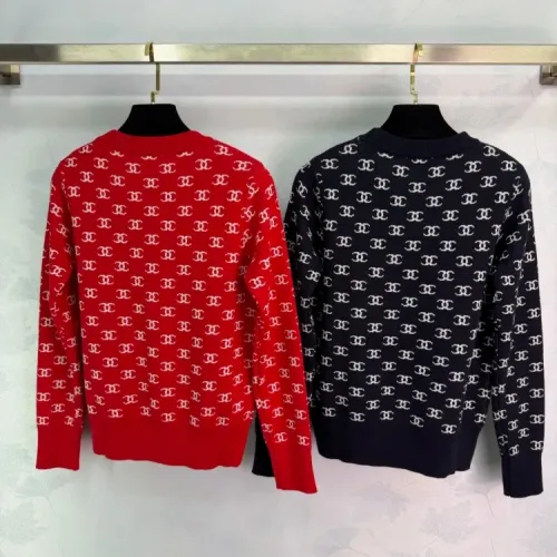 Replica Chanel Sweaters Long Sleeved For Women #1409094 $98.00 USD for Wholesale