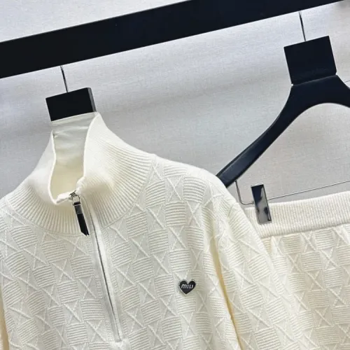 Replica MIU MIU Tracksuits Long Sleeved For Women #1409101 $162.00 USD for Wholesale