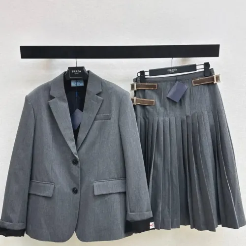 Prada Tracksuits Long Sleeved For Women #1409104 $257.85 USD, Wholesale Replica Prada Tracksuits