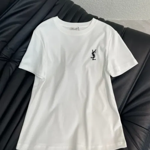 Yves Saint Laurent YSL T-shirts Short Sleeved For Women #1409105 $52.00 USD, Wholesale Replica Yves Saint Laurent YSL T-shirts