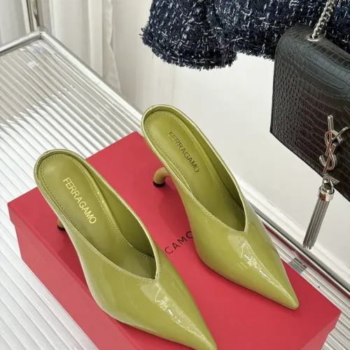 Replica Salvatore Ferragamo Slippers For Women #1409170 $108.00 USD for Wholesale