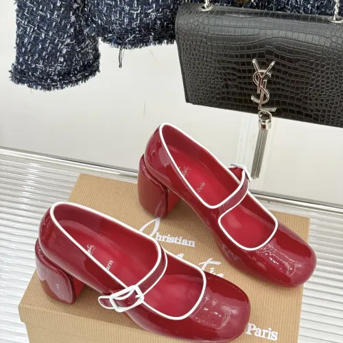 Replica Christian Louboutin High-heeled shoes For Women #1409174 $112.00 USD for Wholesale