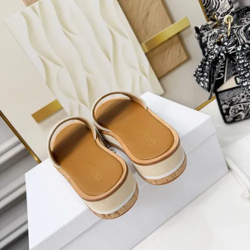 Replica Christian Dior Slippers For Women #1409180 $85.00 USD for Wholesale