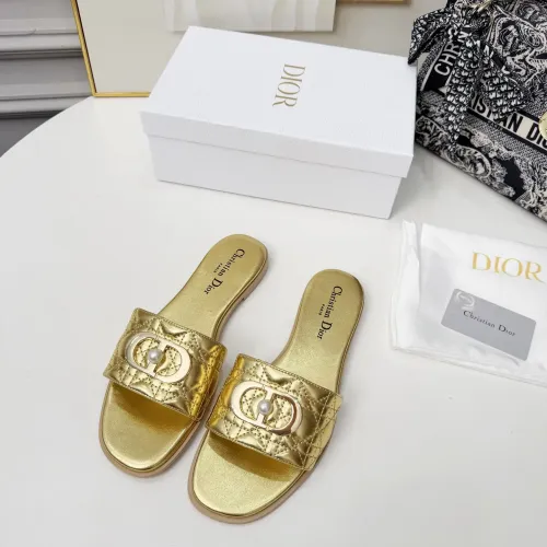 Replica Christian Dior Slippers For Women #1409182 $82.00 USD for Wholesale