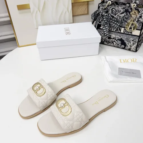 Christian Dior Slippers For Women #1409183 $82.00 USD, Wholesale Replica Christian Dior Slippers