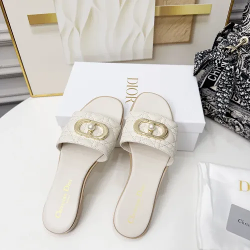 Replica Christian Dior Slippers For Women #1409183 $82.00 USD for Wholesale