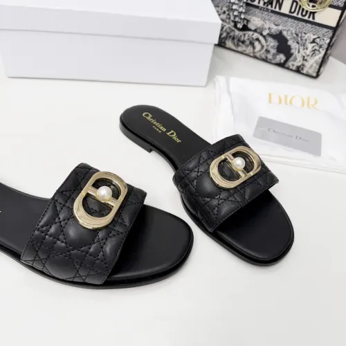 Replica Christian Dior Slippers For Women #1409186 $82.00 USD for Wholesale