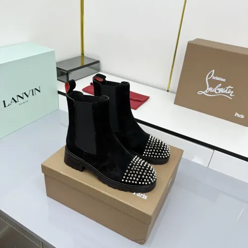 Replica Christian Louboutin Boots For Women #1409219 $128.00 USD for Wholesale