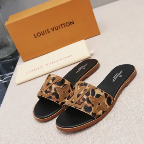 Louis Vuitton Slippers For Women #1409221 $85.00 USD, Wholesale Replica Louis Vuitton Slippers