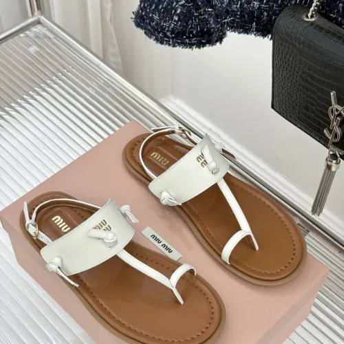 Replica MIU MIU Sandal For Women #1409228 $98.00 USD for Wholesale