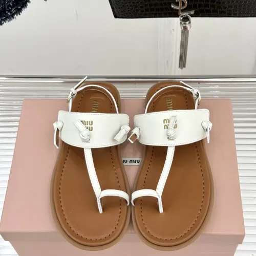 Replica MIU MIU Sandal For Women #1409228 $98.00 USD for Wholesale
