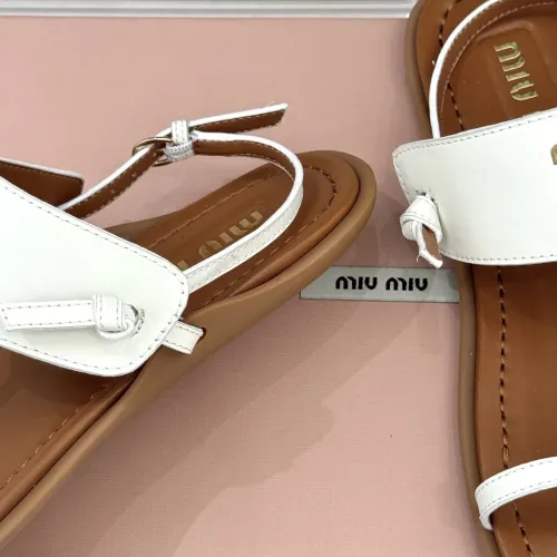 Replica MIU MIU Sandal For Women #1409228 $98.00 USD for Wholesale