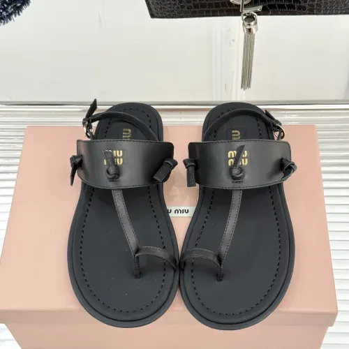 Replica MIU MIU Sandal For Women #1409230 $98.00 USD for Wholesale