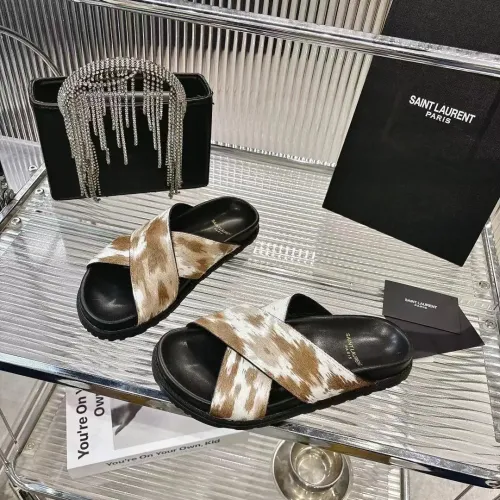 Yves Saint Laurent YSL Slippers For Women #1409231 $85.00 USD, Wholesale Replica Yves Saint Laurent YSL Slippers