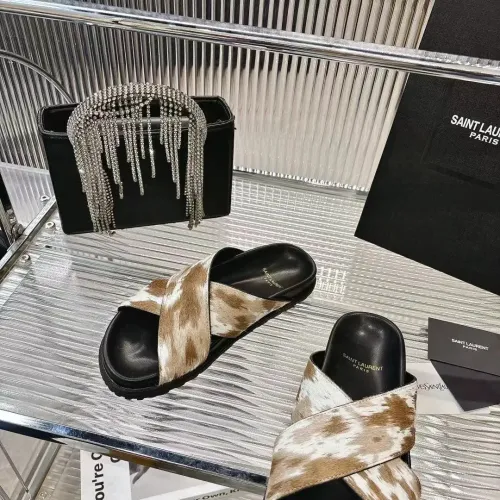 Replica Yves Saint Laurent YSL Slippers For Women #1409231 $85.00 USD for Wholesale