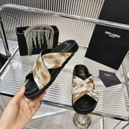 Replica Yves Saint Laurent YSL Slippers For Women #1409231 $85.00 USD for Wholesale