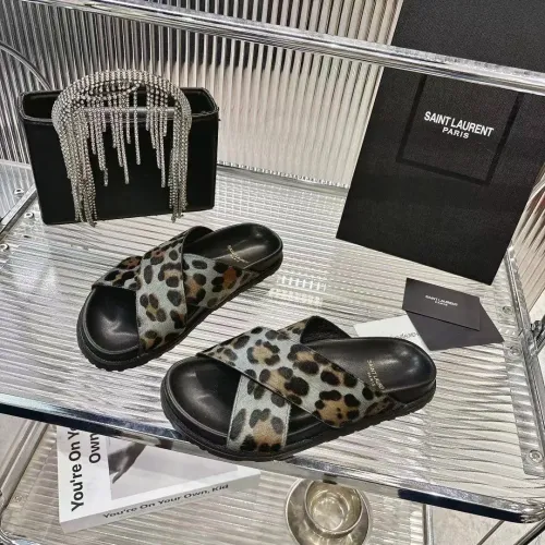 Yves Saint Laurent YSL Slippers For Women #1409233 $85.00 USD, Wholesale Replica Yves Saint Laurent YSL Slippers