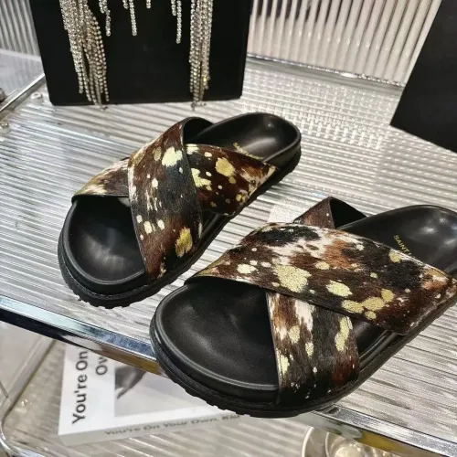 Replica Yves Saint Laurent YSL Slippers For Women #1409235 $85.00 USD for Wholesale
