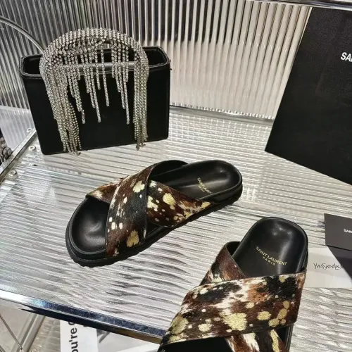 Replica Yves Saint Laurent YSL Slippers For Women #1409235 $85.00 USD for Wholesale