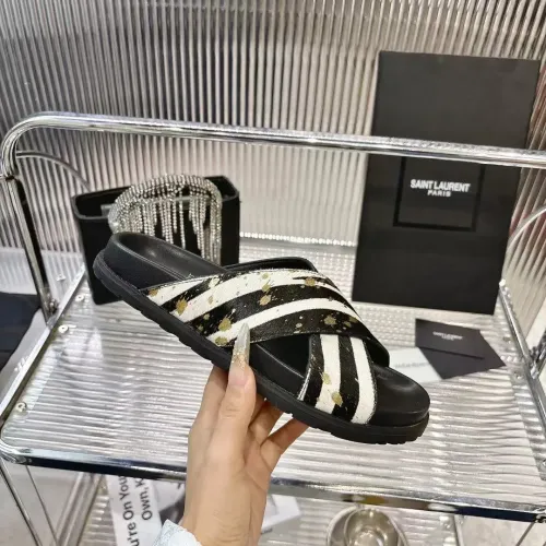Replica Yves Saint Laurent YSL Slippers For Women #1409236 $85.00 USD for Wholesale