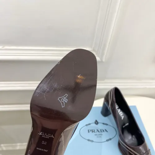 Replica Prada High-heeled Shoes For Women #1409238 $125.00 USD for Wholesale