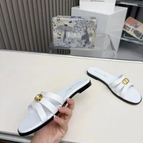 Replica Christian Dior Slippers For Women #1409324 $82.00 USD for Wholesale