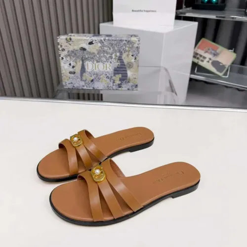 Christian Dior Slippers For Women #1409326 $82.00 USD, Wholesale Replica Christian Dior Slippers