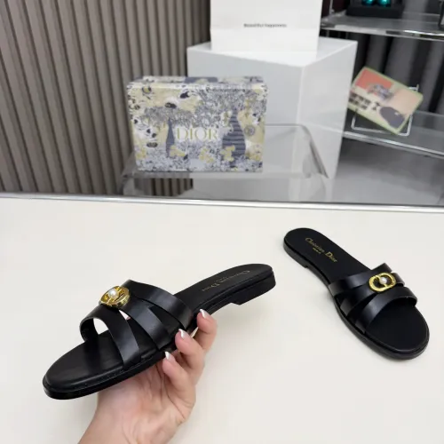 Replica Christian Dior Slippers For Women #1409328 $82.00 USD for Wholesale