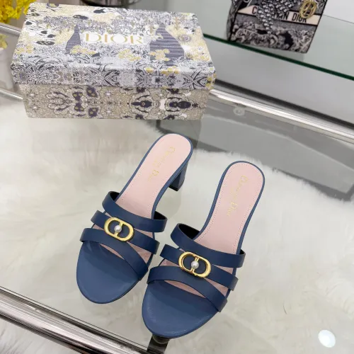 Replica Christian Dior Slippers For Women #1409334 $85.00 USD for Wholesale