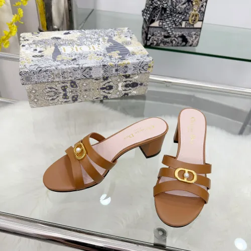 Replica Christian Dior Slippers For Women #1409336 $85.00 USD for Wholesale