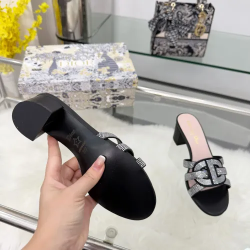 Replica Christian Dior Slippers For Women #1409337 $88.00 USD for Wholesale