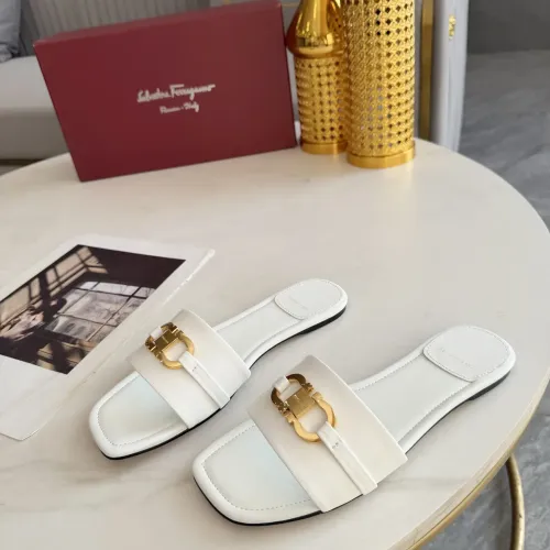 Salvatore Ferragamo Slippers For Women #1409338 $82.00 USD, Wholesale Replica Salvatore Ferragamo Slippers