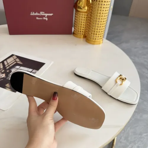 Replica Salvatore Ferragamo Slippers For Women #1409338 $82.00 USD for Wholesale
